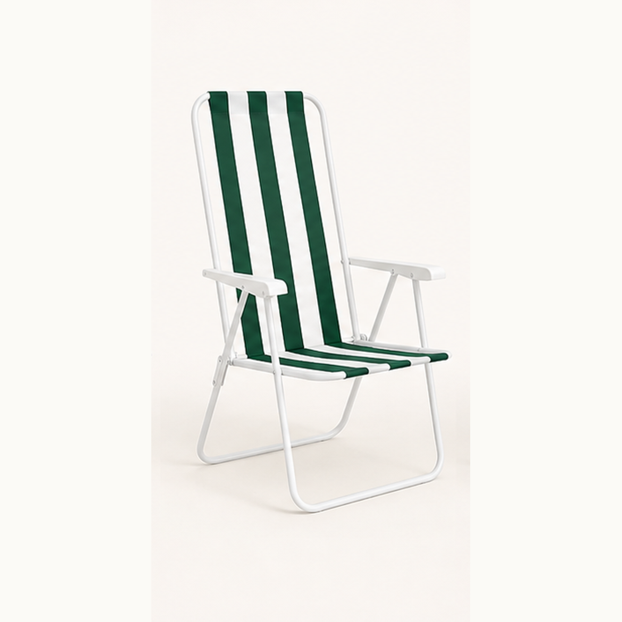 Cadeira de praia verde-escuro