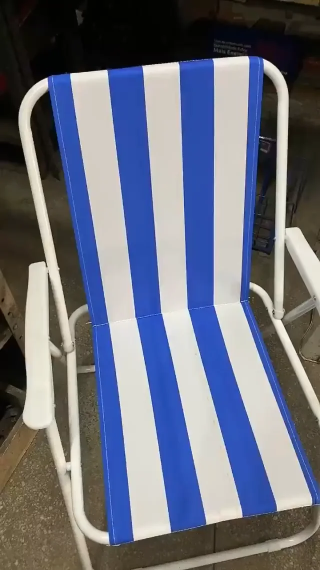 Vídeo da cadeira de praia enviado por Cristine Ster