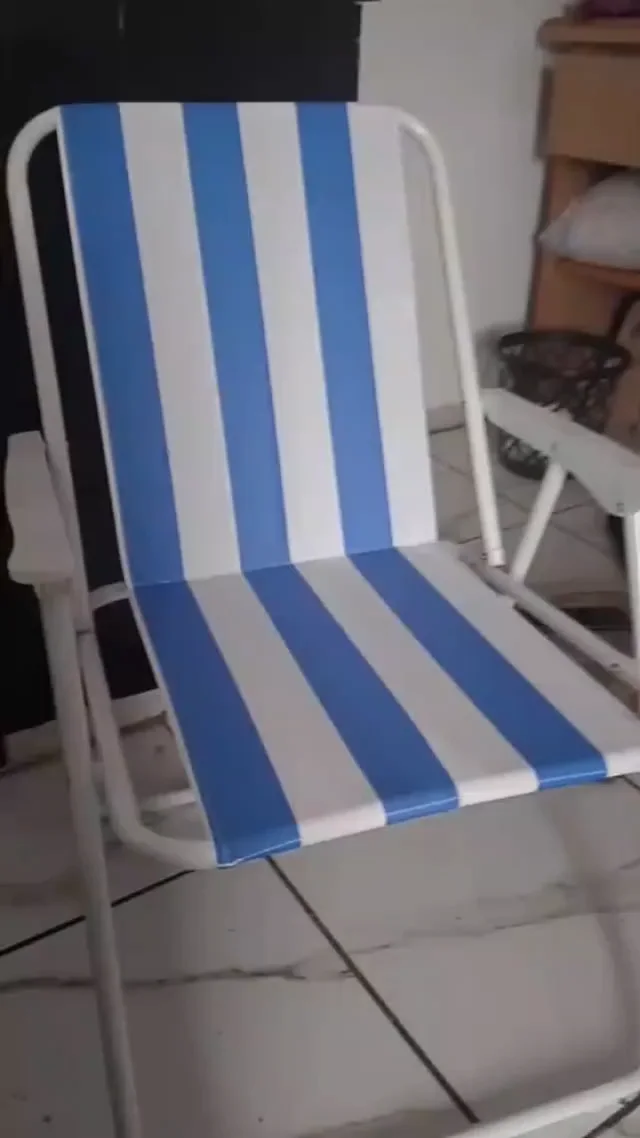 Vídeo da cadeira de praia enviado por Jaqueline