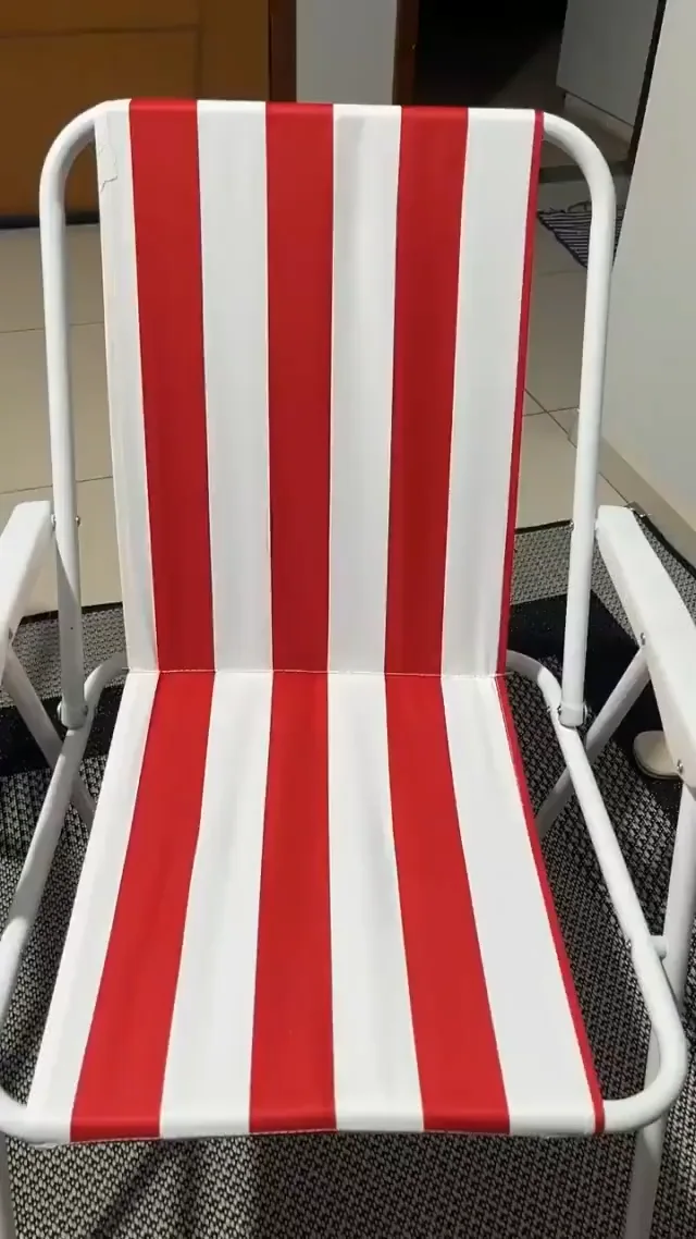 Vídeo da cadeira de praia enviado por Nubia Oliver